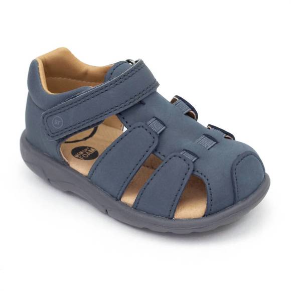NEW STRIDE RITE little kids archie sandal in navy - Picture 1 of 7